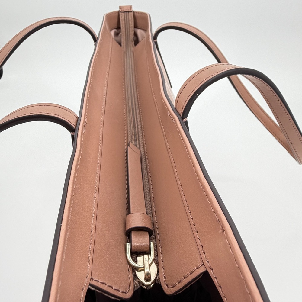 Kate Spade Kelsey Large Tote Bag Tan Beige Color - Beautiful Preloved Condition - Picture 12 of 16